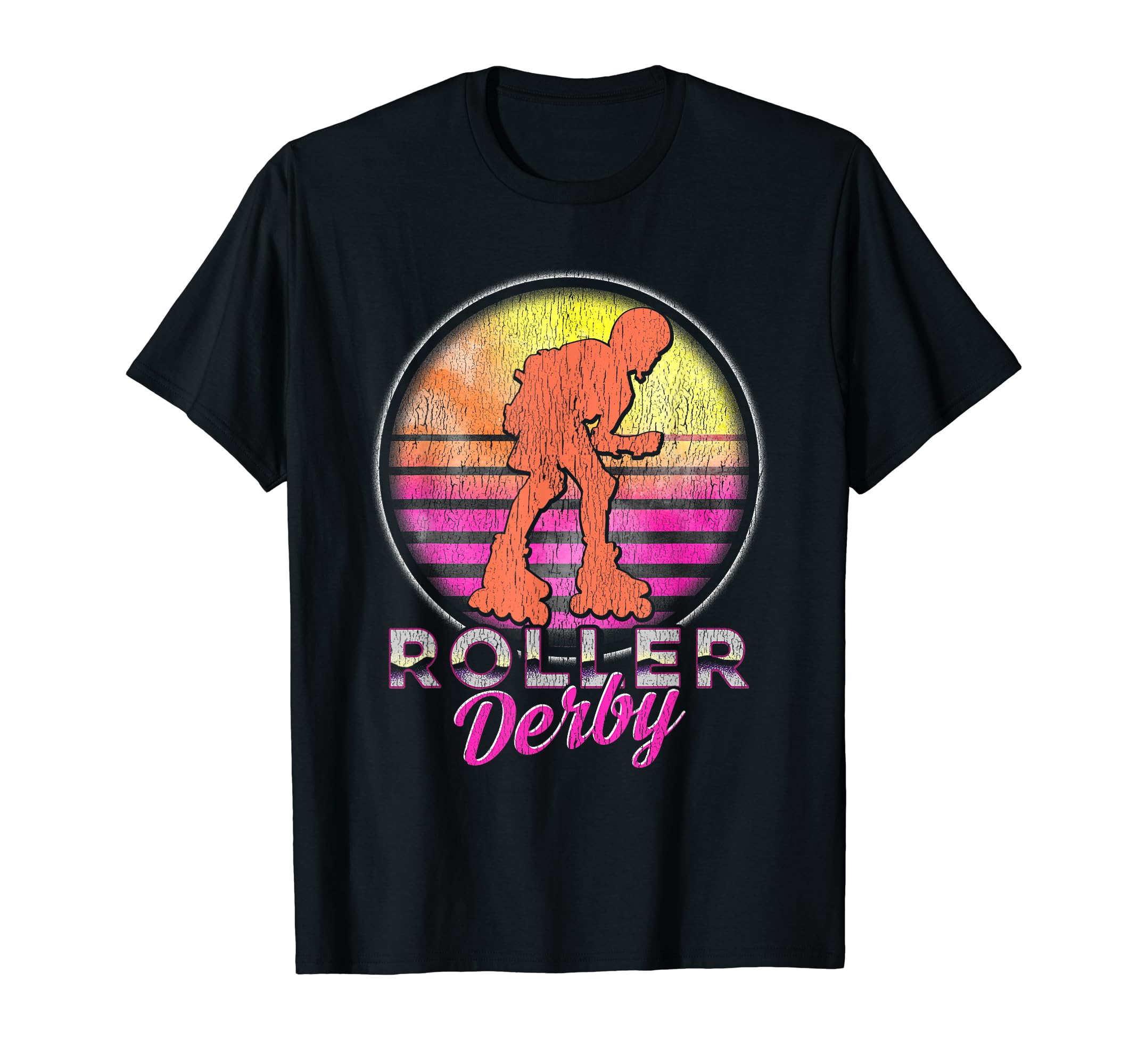 Roller Derby Logo Roller Skate T-Shirt - Minimalist Print Men Women - T-Shirt, Sweatshirt, Hoodie