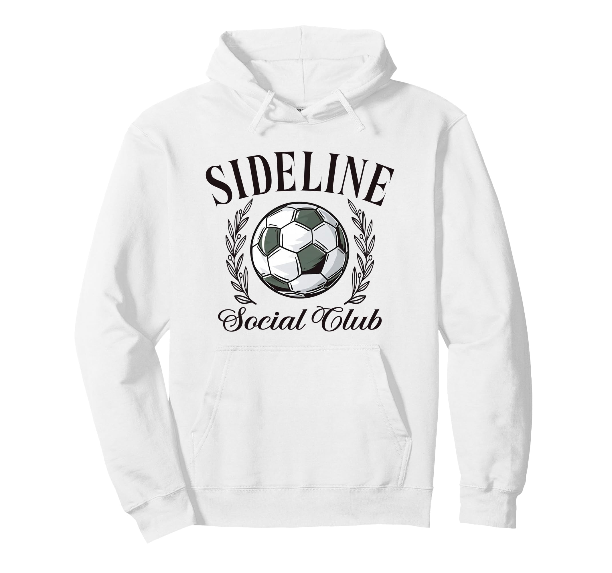 Sideline Social Club Soccer Mom Hoodie - Unique Graphic Men Women - T-Shirt, Sweatshirt, Hoodie