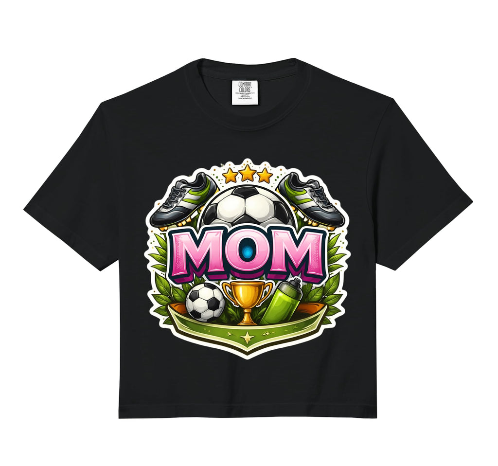 Soccer Mama Mothers Day Football Hoodie - Trendy Graphic for Adults - T-Shirt, Sweatshirt, Hoodie