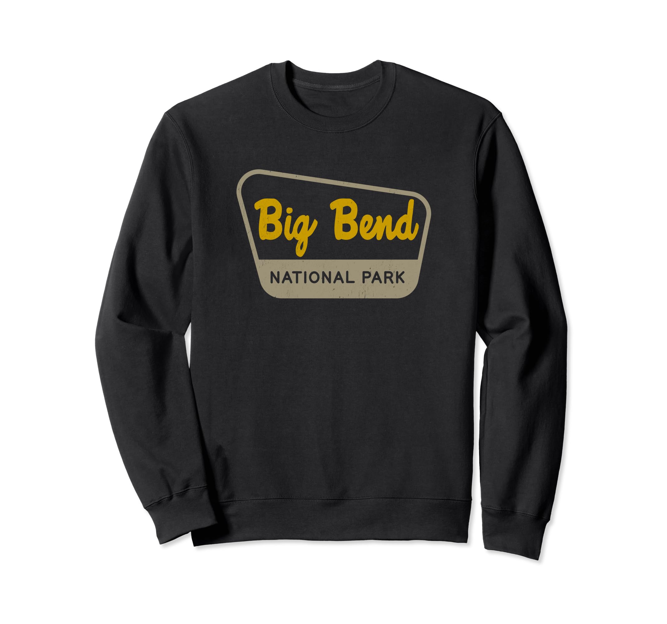 Big Bend National Park Earth Tone Sweatshirt - Unique Graphic for Adults - T-Shirt, Sweatshirt, Hoodie