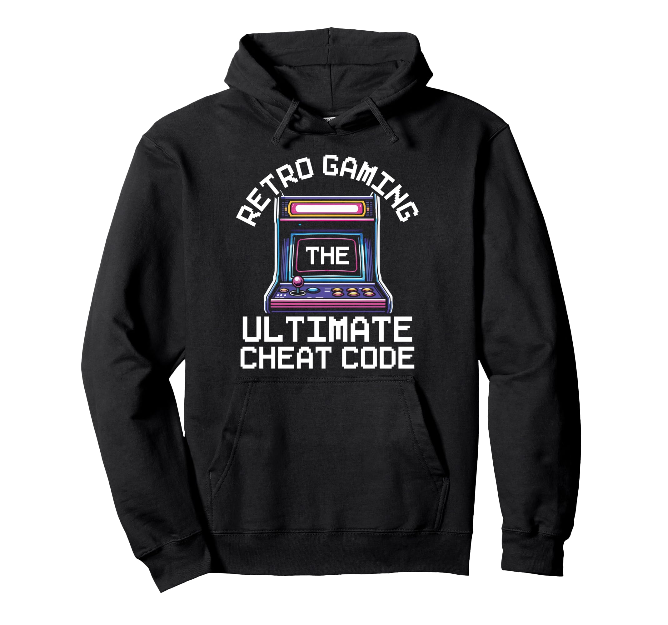 80S Arcade Nostalgia Pixel Art Video Hoodie - Aesthetic Graphic Men Women - T-Shirt, Sweatshirt, Hoodie