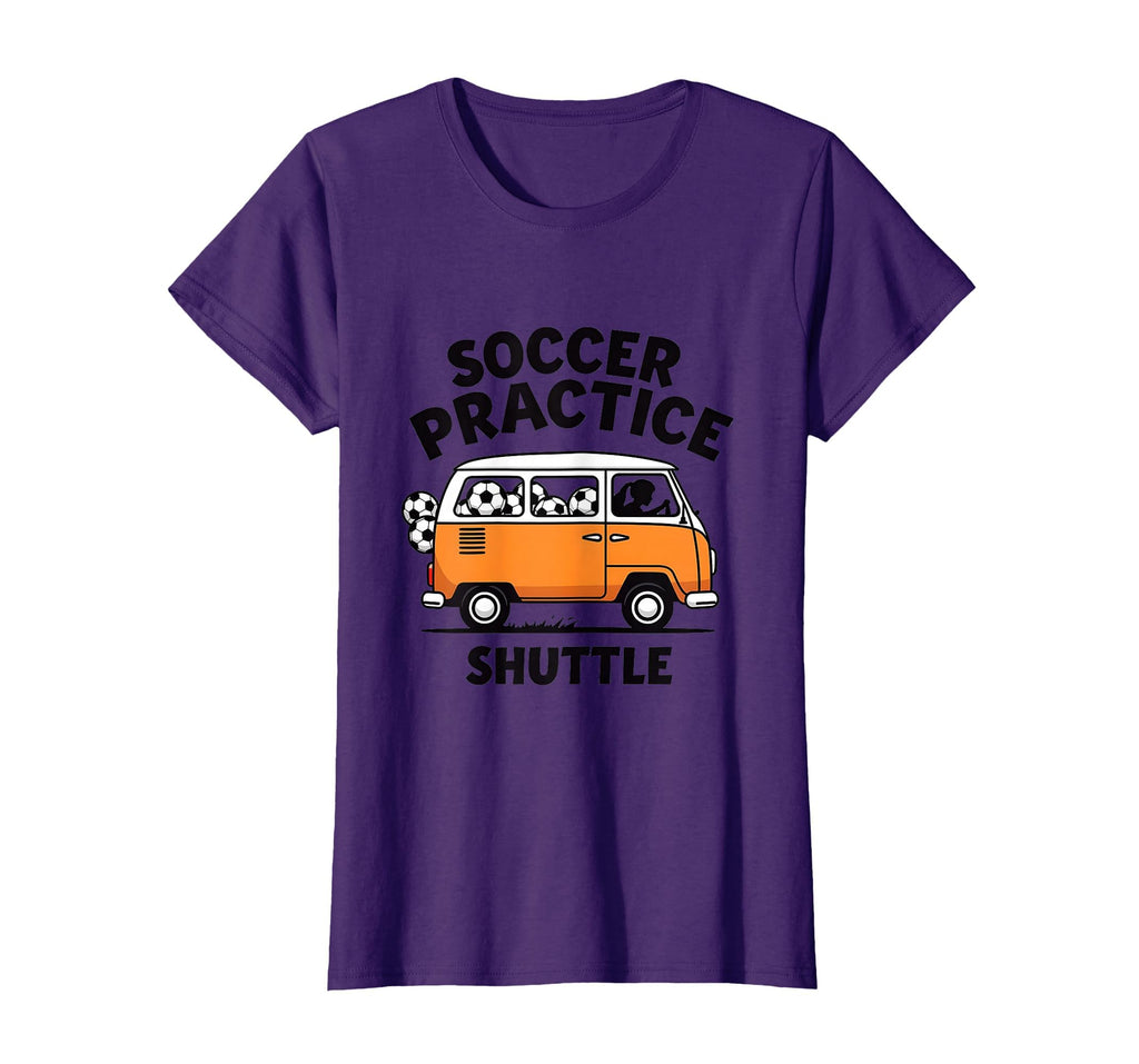 Soccer Practice Shuttle Soccer Mom T-Shirt - Aesthetic Graphic Men Women - T-Shirt, Sweatshirt, Hoodie