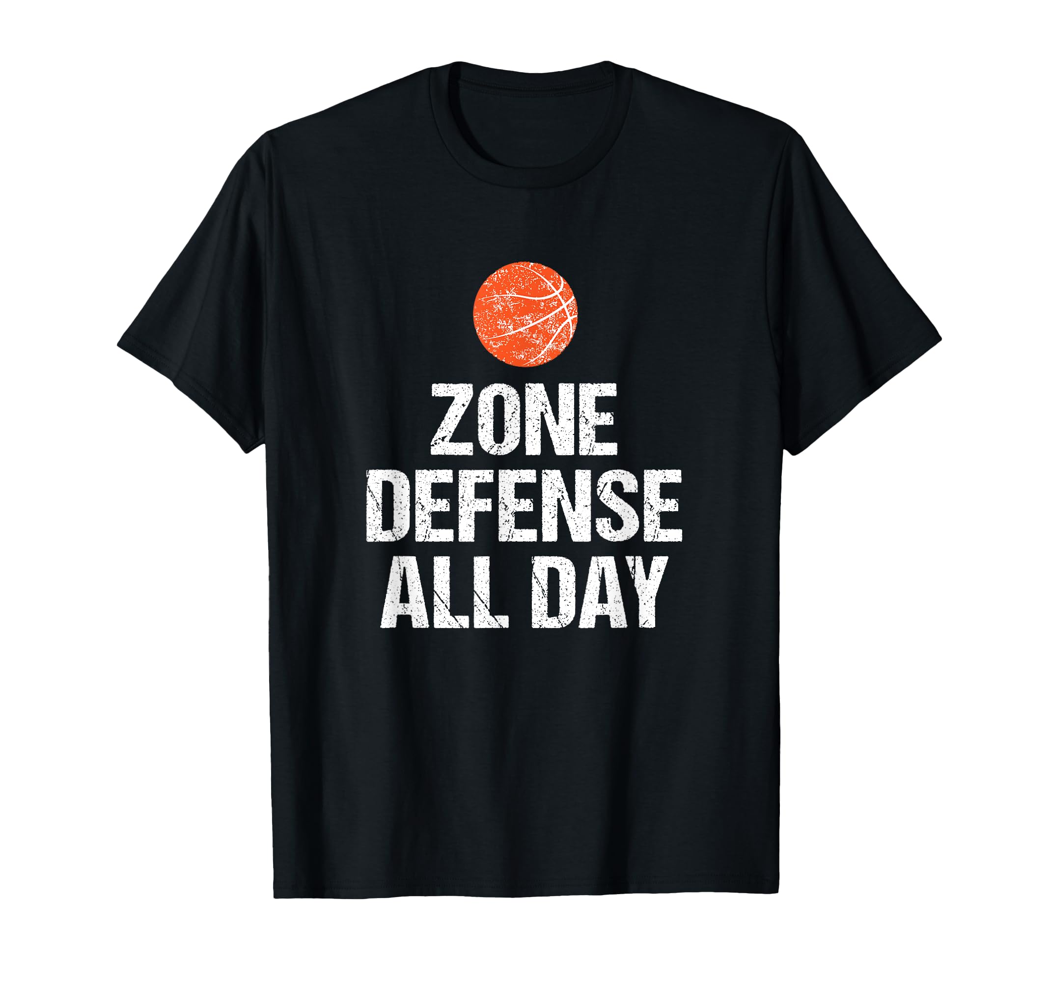 Funny Basketball Coach Gift Zone Defense T-Shirt - Custom Art Print Unisex - T-Shirt, Sweatshirt, Hoodie