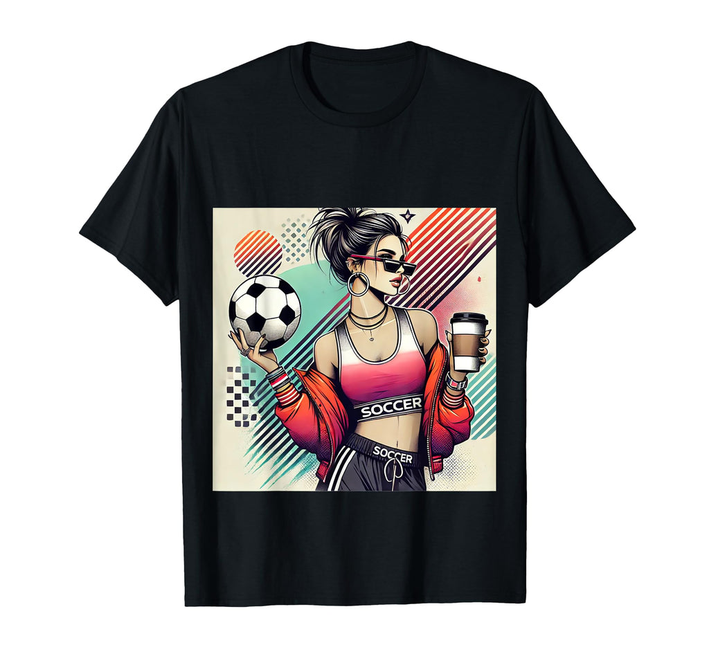 Hot Soccer Mom Stylish Soccer Mom Young T-Shirt - Streetwear Style Unisex - T-Shirt, Sweatshirt, Hoodie