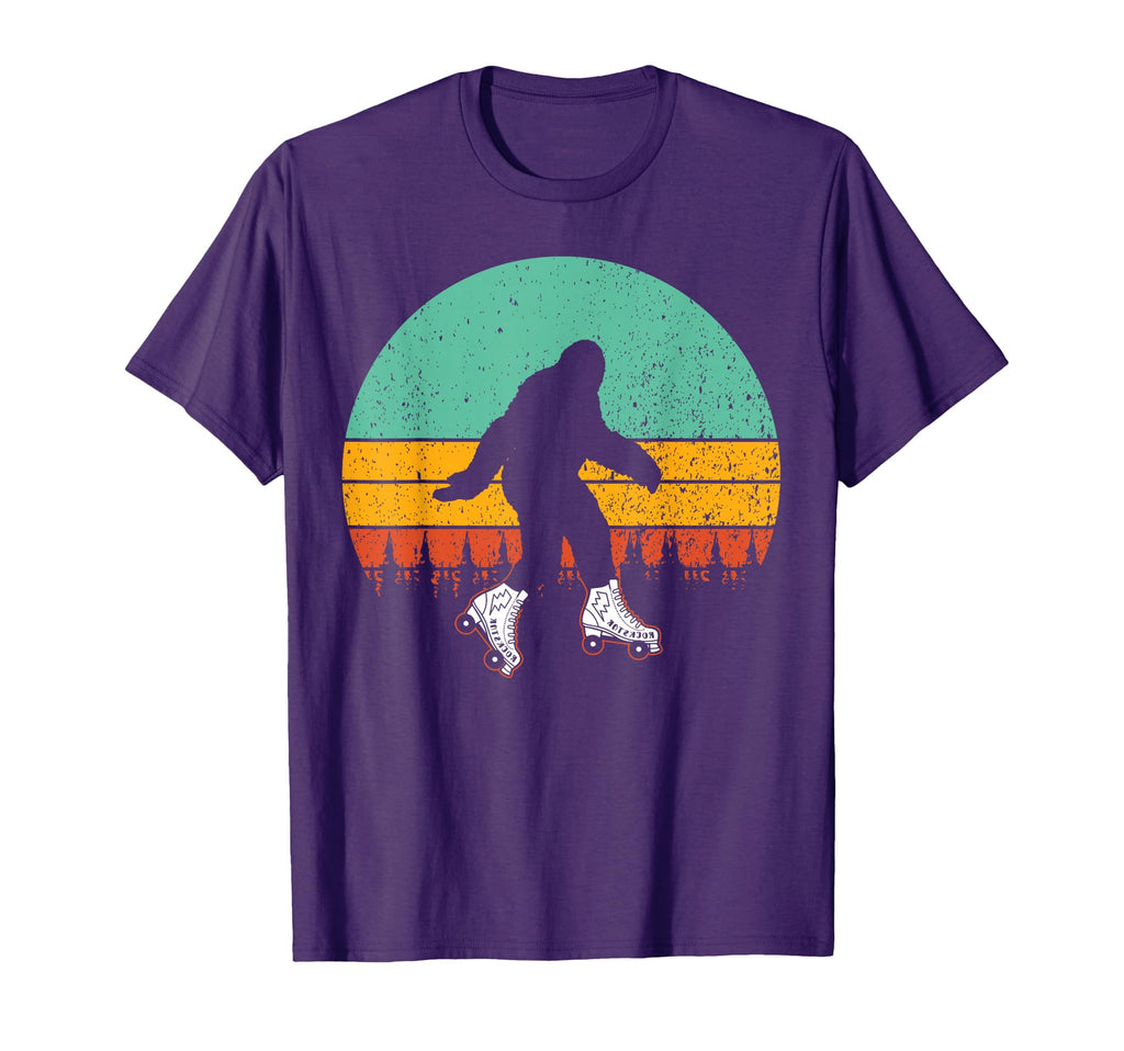 Bigfoot Roller Skate Skating Sasquatch T-Shirt - Trendy Graphic for Adults - T-Shirt, Sweatshirt, Hoodie