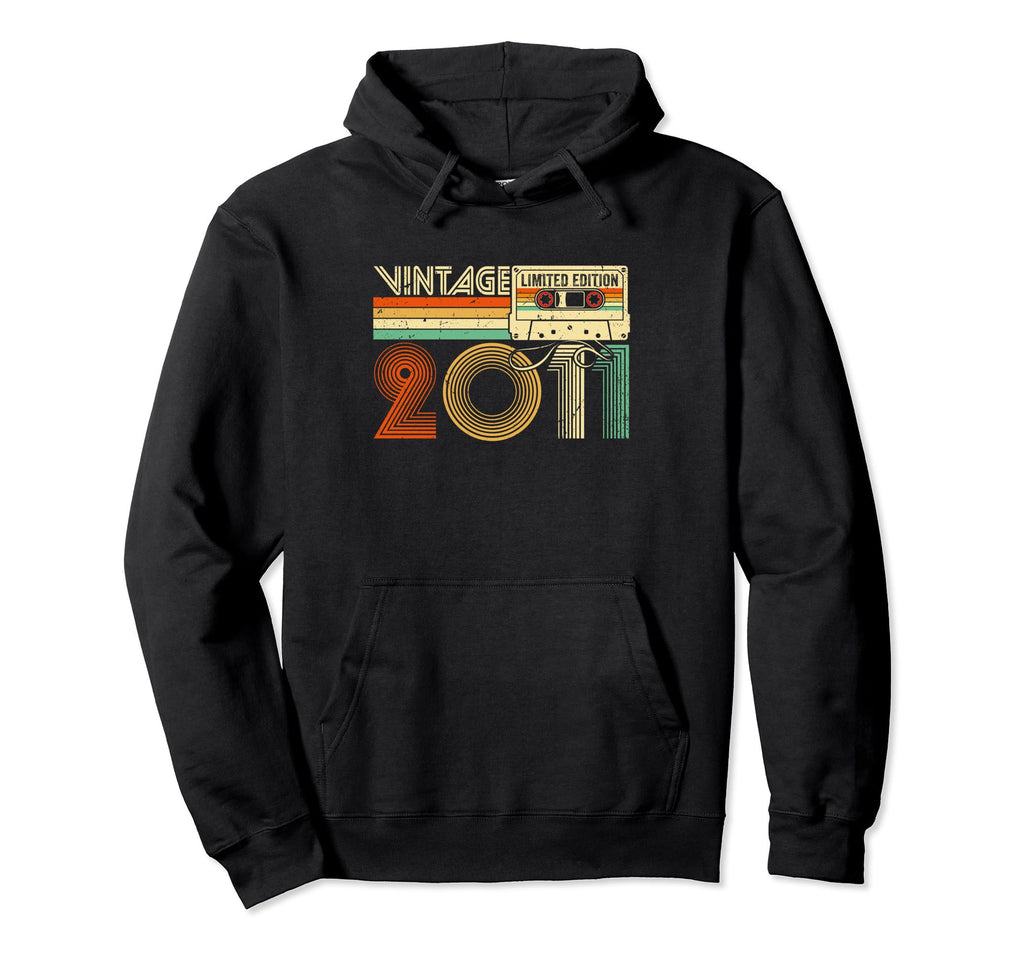 2011 14Th Birthday Gifts 14 Year Old Hoodie - Aesthetic Graphic Unisex - T-Shirt, Sweatshirt, Hoodie