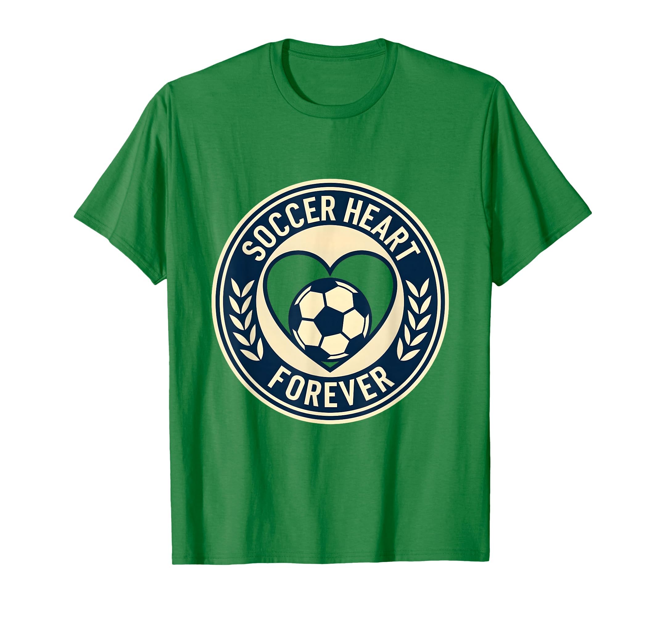 Soccer Heart Forever Passionate Fan T-Shirt - Trendy Graphic for Adults - T-Shirt, Sweatshirt, Hoodie