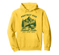 Protect National Parks Defend Hiking Hoodie - Novelty Apparel Men Women - T-Shirt, Sweatshirt, Hoodie