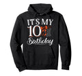 Orange Coquette Basketball Its My 10 Hoodie - Streetwear Style Unisex - T-Shirt, Sweatshirt, Hoodie