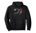 Colorful Funny Soccer Goalie Player Fan Hoodie - Trendy Graphic for Adults - T-Shirt, Sweatshirt, Hoodie