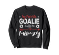 Funny Soccer Goalie Goalkeeper Mom Hoodie - Graphic Print for Adults - T-Shirt, Sweatshirt, Hoodie