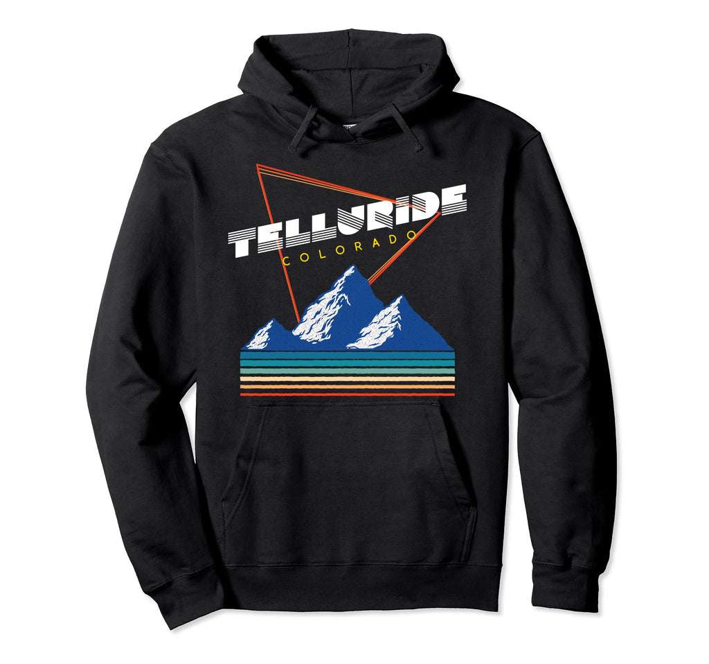 Telluride Colorado Usa Hiking And Hoodie - Streetwear Style Men Women - T-Shirt, Sweatshirt, Hoodie