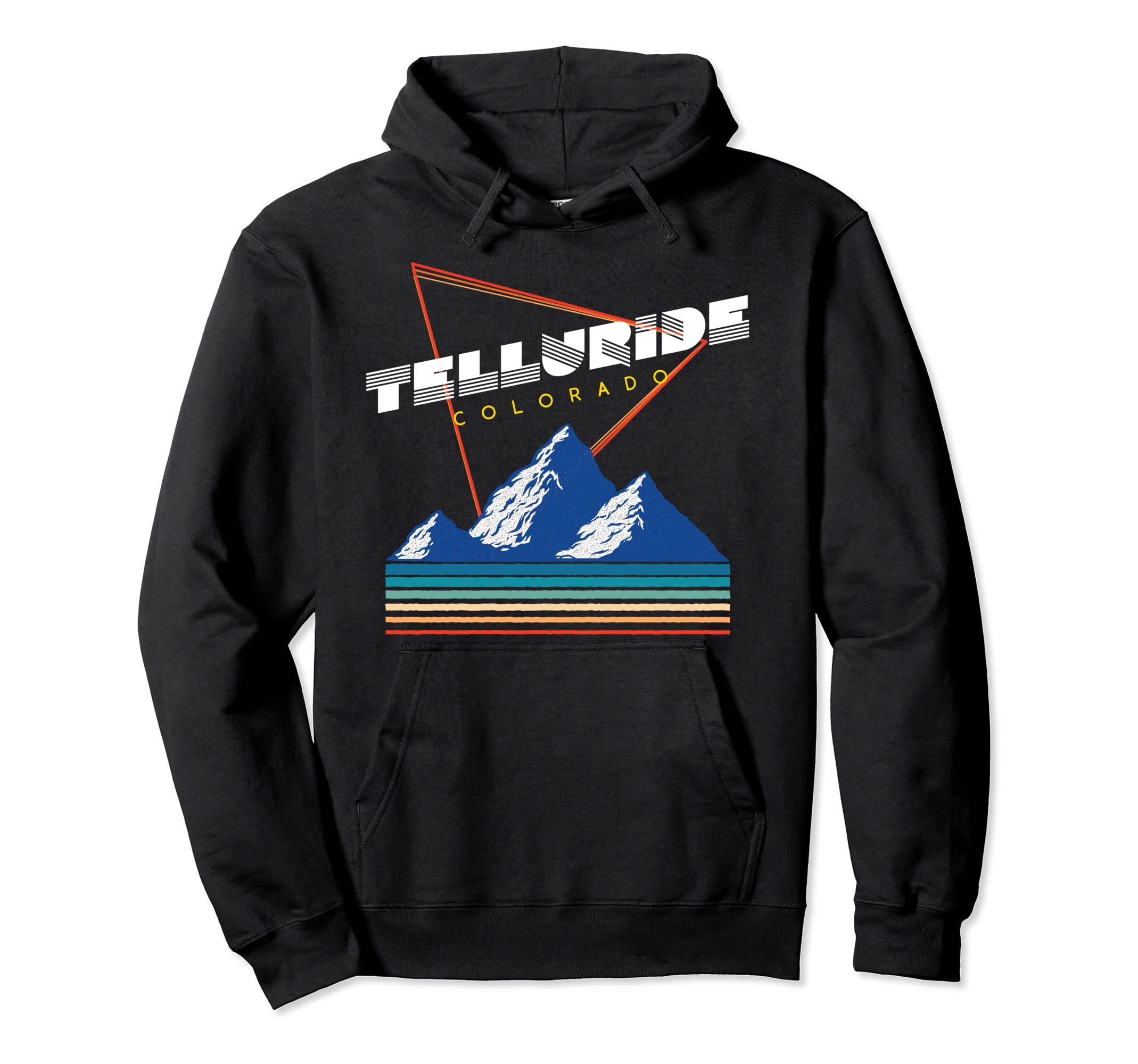 Telluride Colorado Usa Hiking And Hoodie - Streetwear Style Men Women - T-Shirt, Sweatshirt, Hoodie