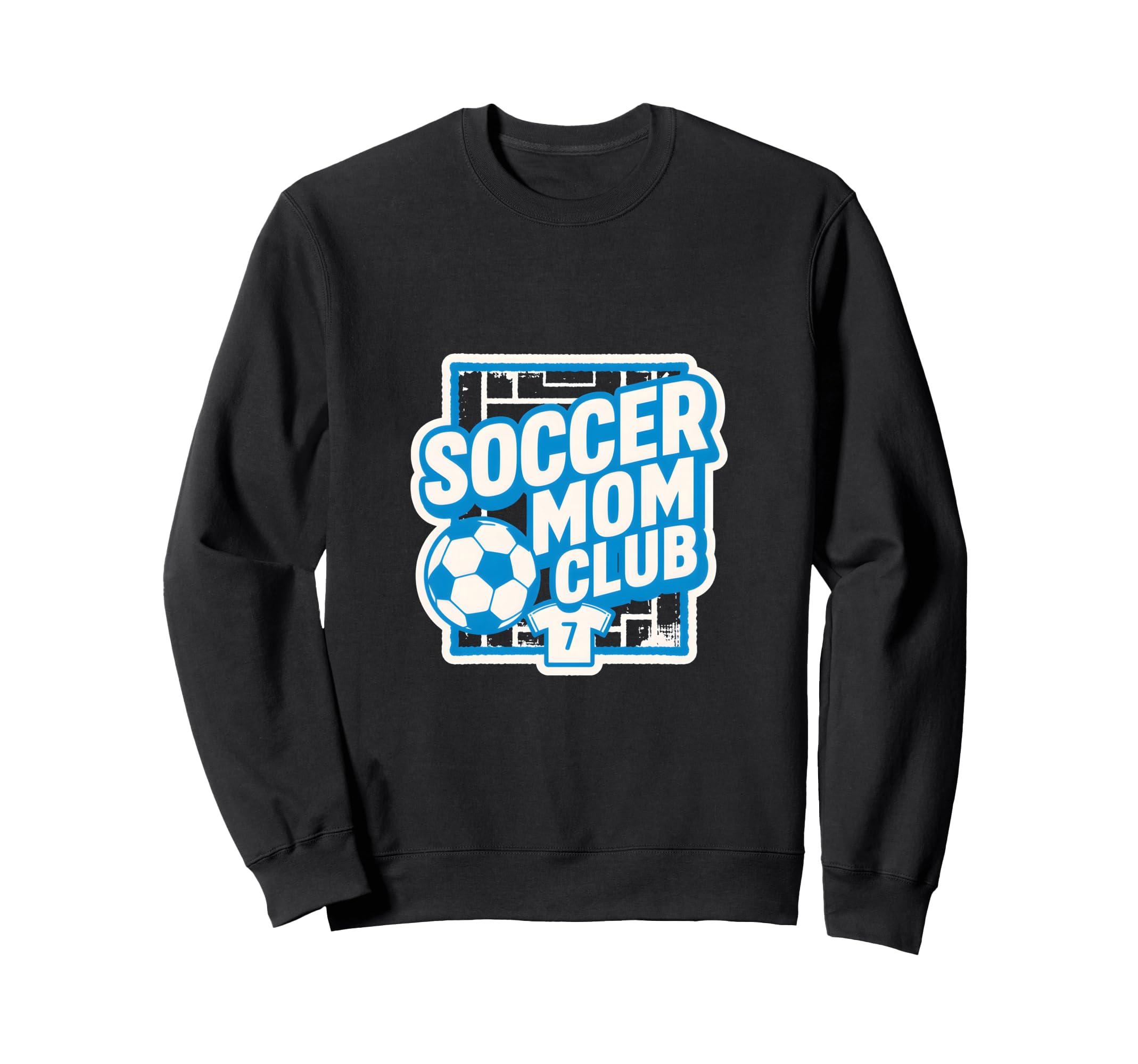Soccer Mom Club Sideline Pride Sweatshirt - Graphic Print for Adults - T-Shirt, Sweatshirt, Hoodie