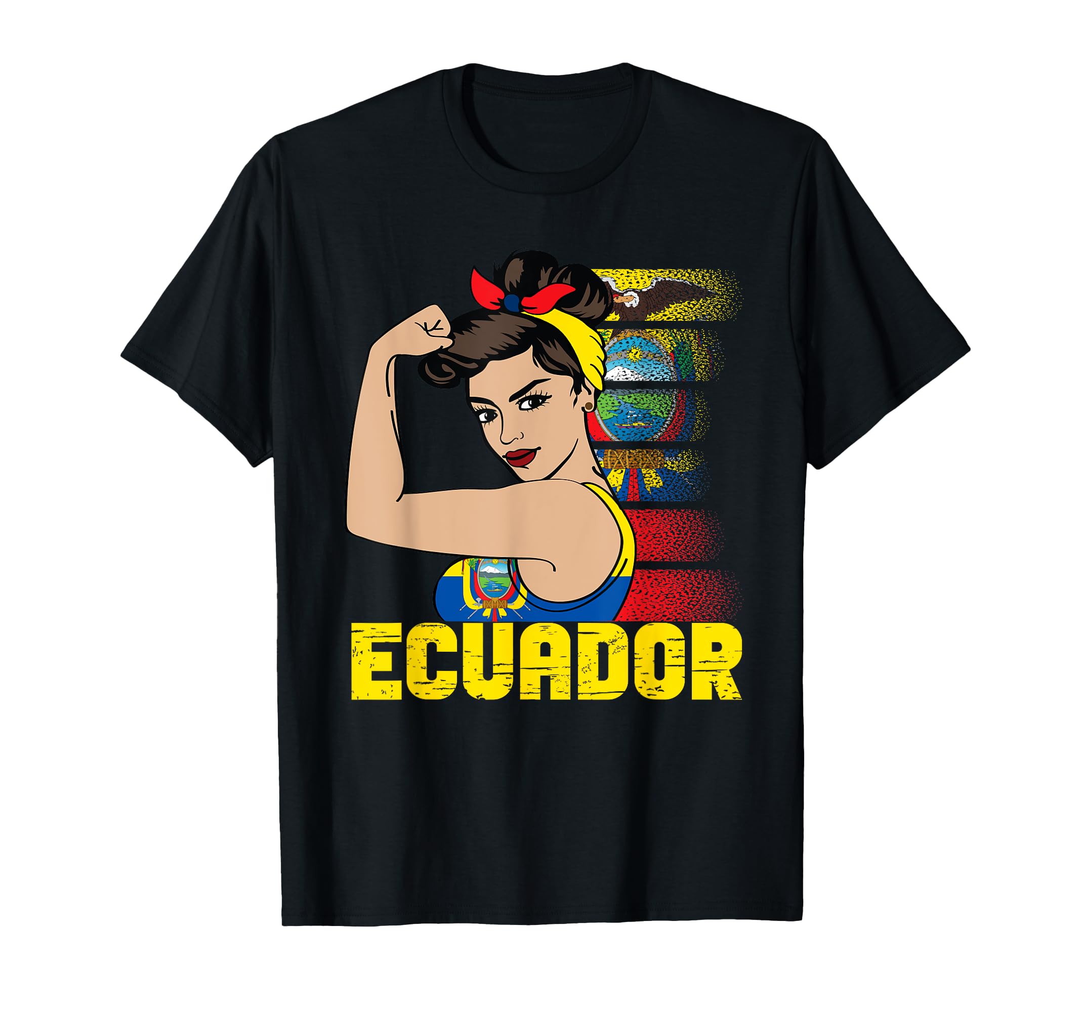Ecuadorian Ecuador Chica Ecuatoriana T-Shirt - Casual Everyday Wear Unisex - T-Shirt, Sweatshirt, Hoodie