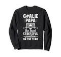 Funny Hockey Goalie Papa Ice Sweatshirt - Custom Art Print Men Women - T-Shirt, Sweatshirt, Hoodie