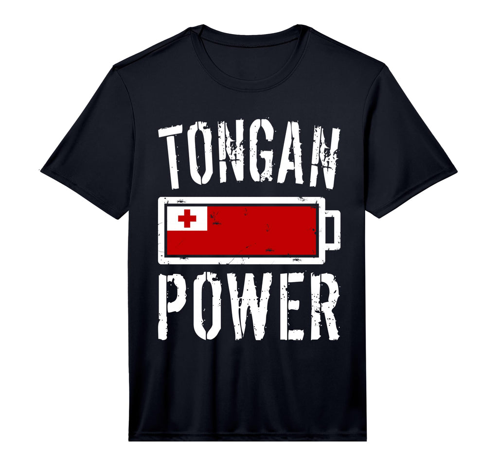 Tonga Flag Tongan Power Battery Proud T-Shirt - Streetwear Style Men Women - T-Shirt, Sweatshirt, Hoodie