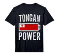 Tonga Flag Tongan Power Battery Proud T-Shirt - Streetwear Style Men Women - T-Shirt, Sweatshirt, Hoodie