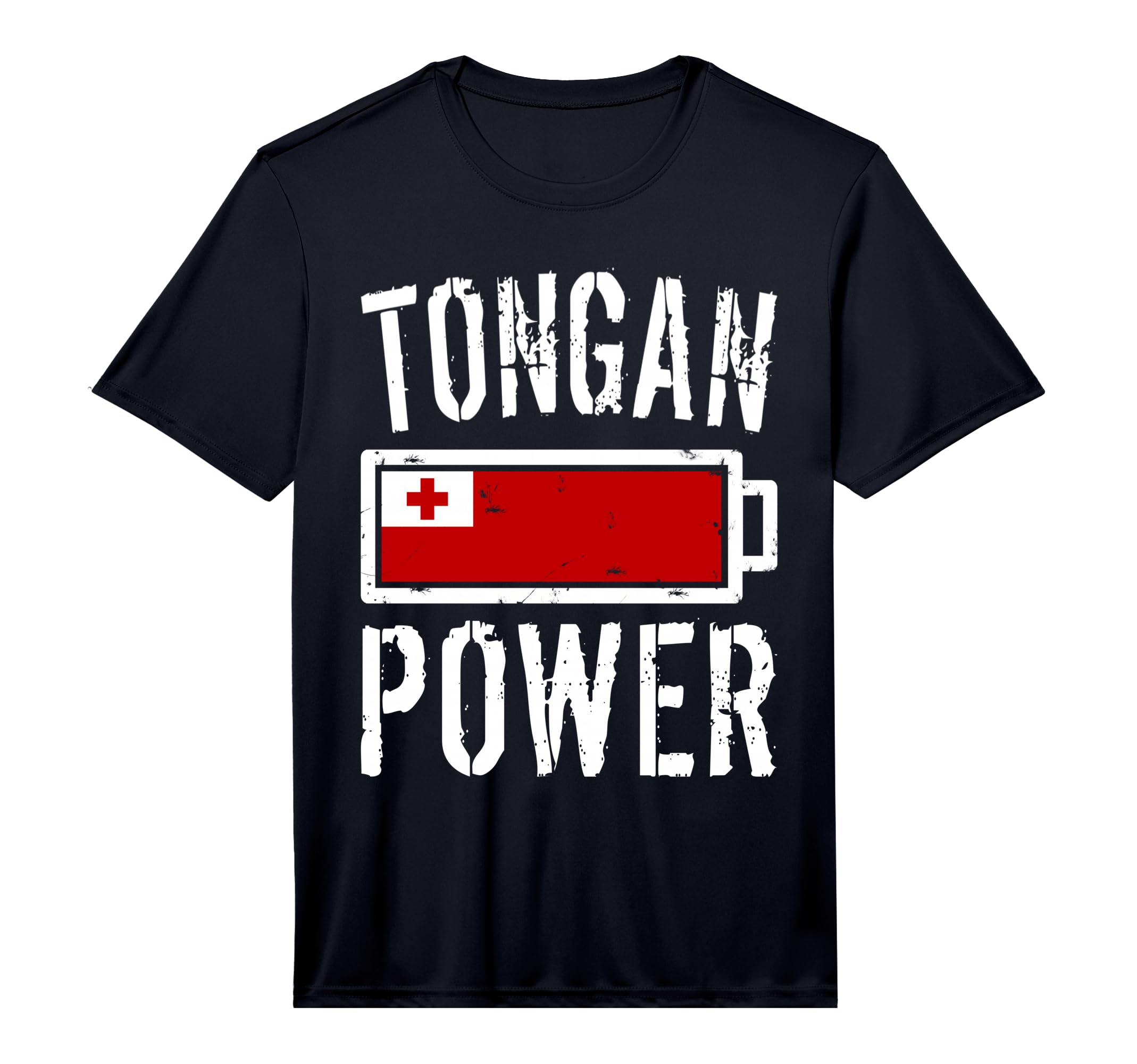 Tonga Flag Tongan Power Battery Proud T-Shirt - Streetwear Style Men Women - T-Shirt, Sweatshirt, Hoodie