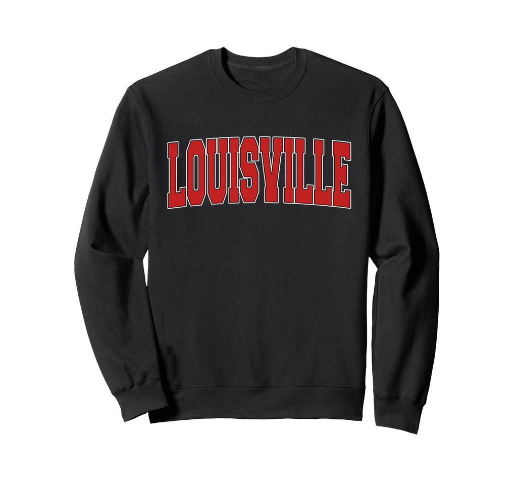 Louisville Ky Kentucky Varsity Usa Sweatshirt - Graphic Print for Adults - T-Shirt, Sweatshirt, Hoodie