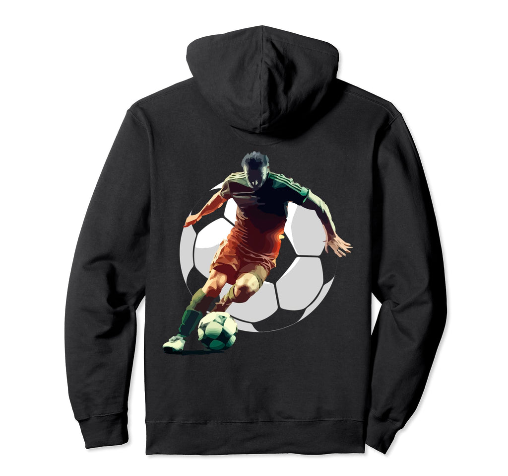 Soccer Player Sports Soccer Football Hoodie - Custom Art Print Men Women - T-Shirt, Sweatshirt, Hoodie