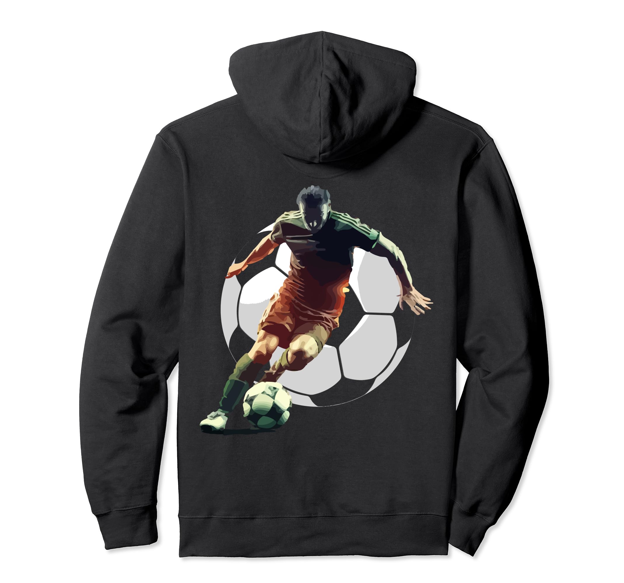 Soccer Player Sports Soccer Football Hoodie - Custom Art Print Men Women - T-Shirt, Sweatshirt, Hoodie