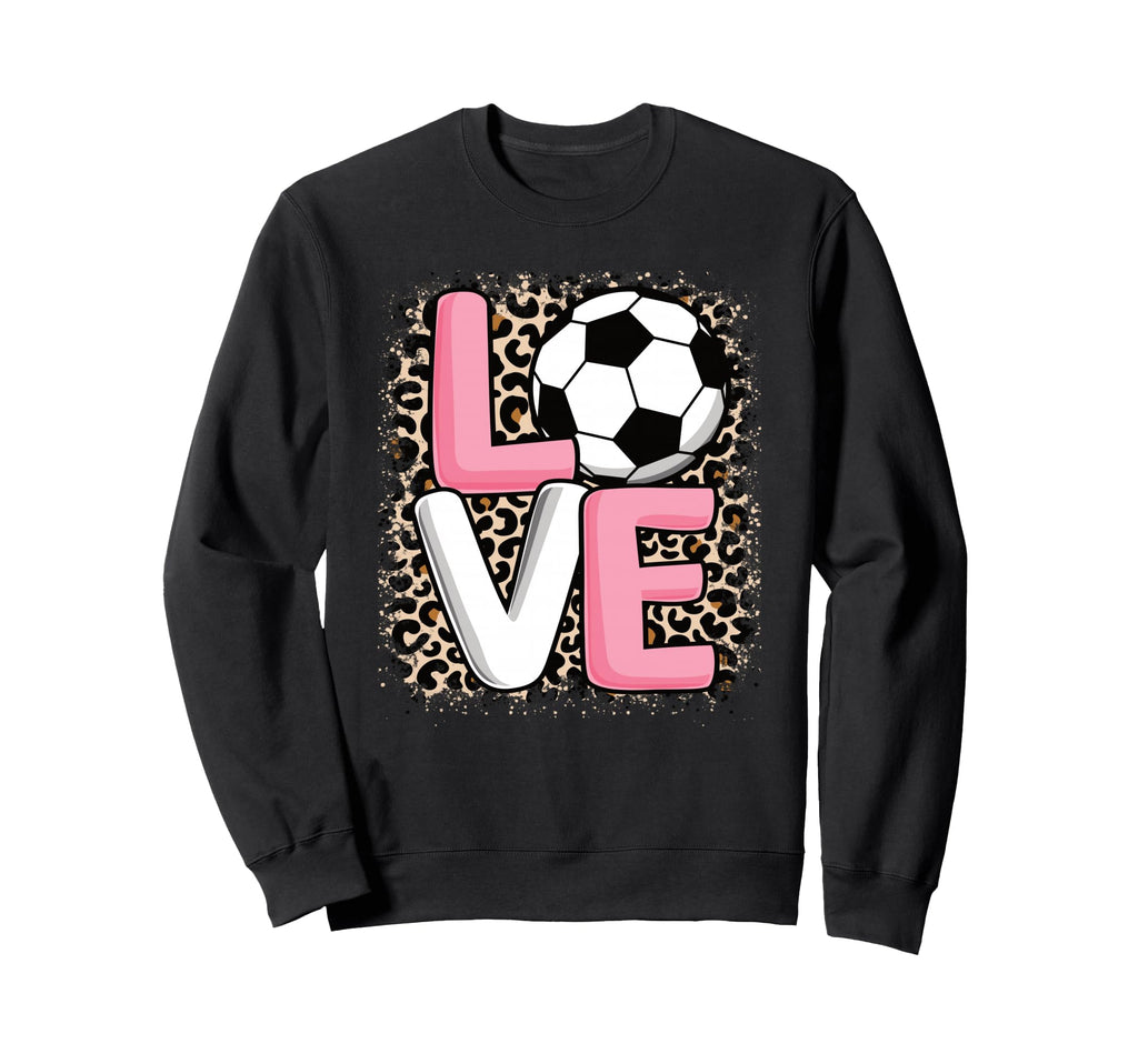 Love Soccer Soccer Player Sweatshirt - Custom Art Print Men Women - T-Shirt, Sweatshirt, Hoodie