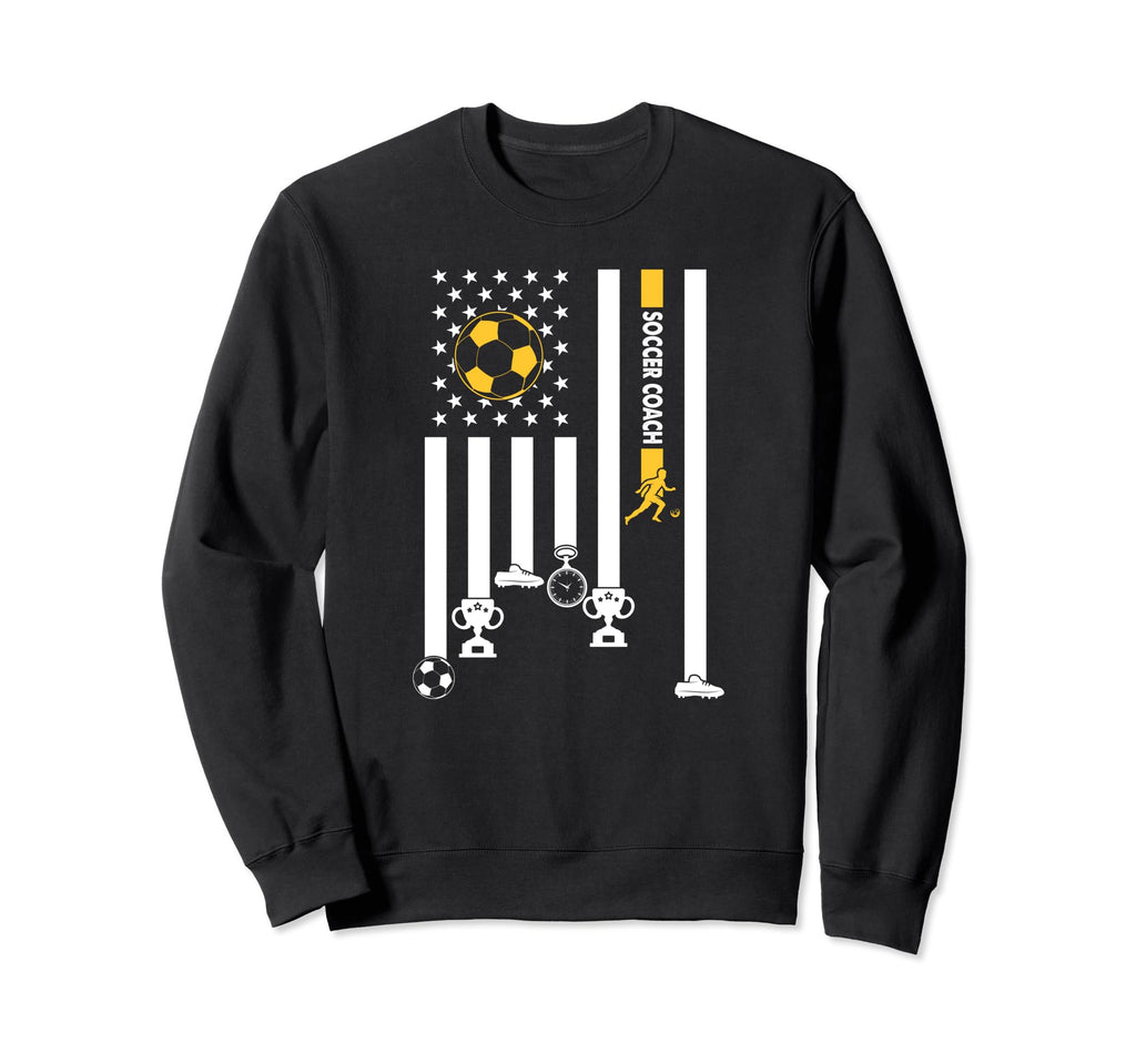 Soccer Coaching Training Trainer Sweatshirt - Aesthetic Graphic Men Women - T-Shirt, Sweatshirt, Hoodie