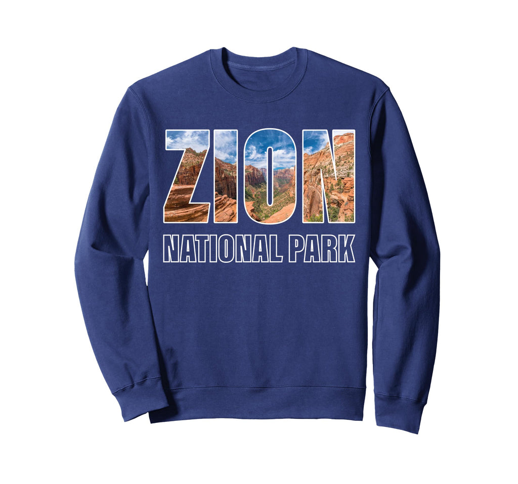 Utah Us Zion National Park Sweatshirt - Novelty Apparel for Adults - T-Shirt, Sweatshirt, Hoodie