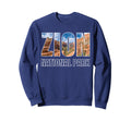 Utah Us Zion National Park Sweatshirt - Novelty Apparel for Adults - T-Shirt, Sweatshirt, Hoodie