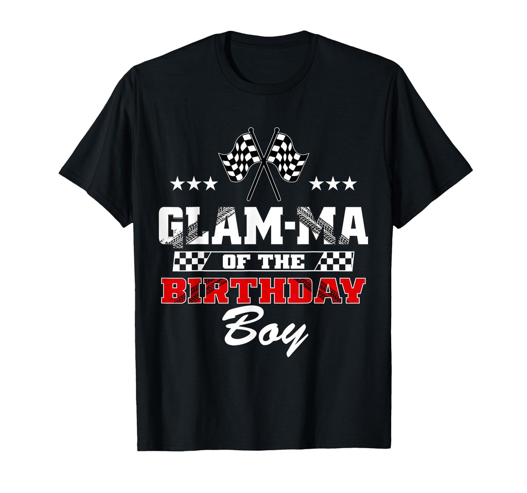 Glam Ma Birthday Soccer Party Family Love T-Shirt - Graphic Print Men Women - T-Shirt, Sweatshirt, Hoodie