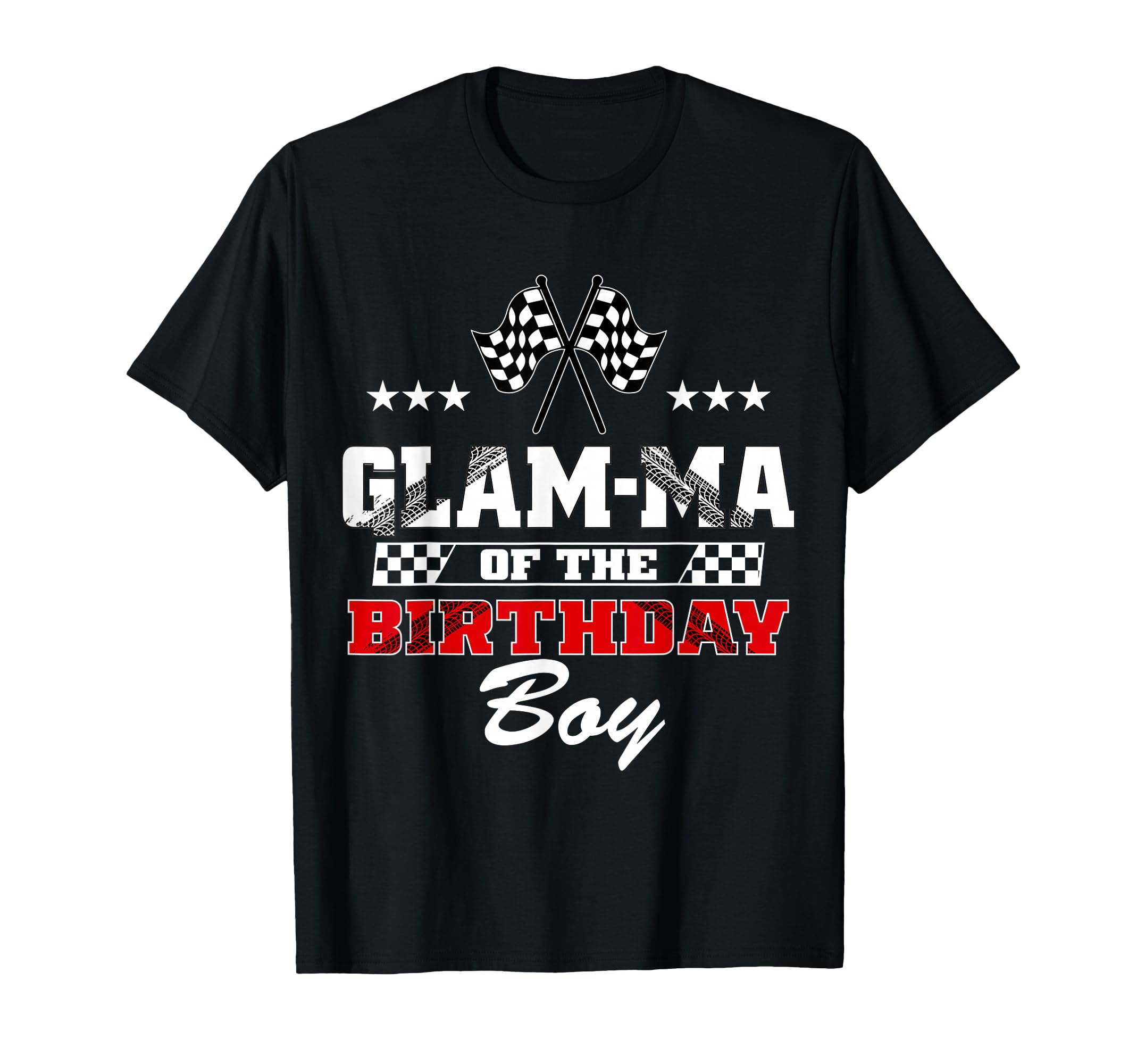 Glam Ma Birthday Soccer Party Family T-Shirt - Minimalist Print Men Women - T-Shirt, Sweatshirt, Hoodie