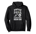 Proud Papa Soccer Senior Class 2026 Hoodie - Graphic Print for Adults - T-Shirt, Sweatshirt, Hoodie