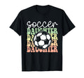 Soccer Daughter Sports Lover Player T-Shirt - Minimalist Print Men Women - T-Shirt, Sweatshirt, Hoodie