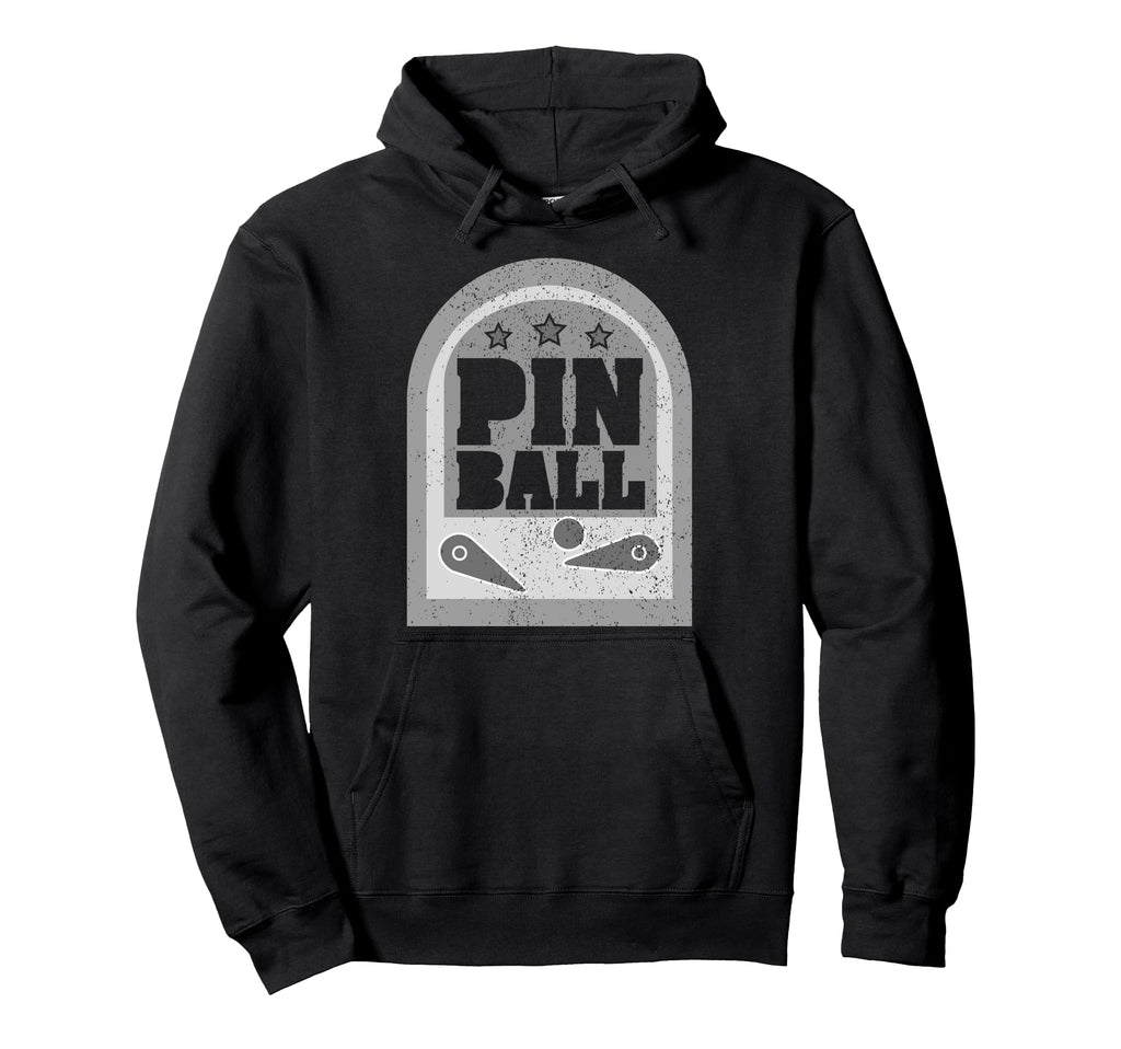 Pinball Funny Pinballer Machine Hoodie - Casual Everyday Wear Men Women - T-Shirt, Sweatshirt, Hoodie