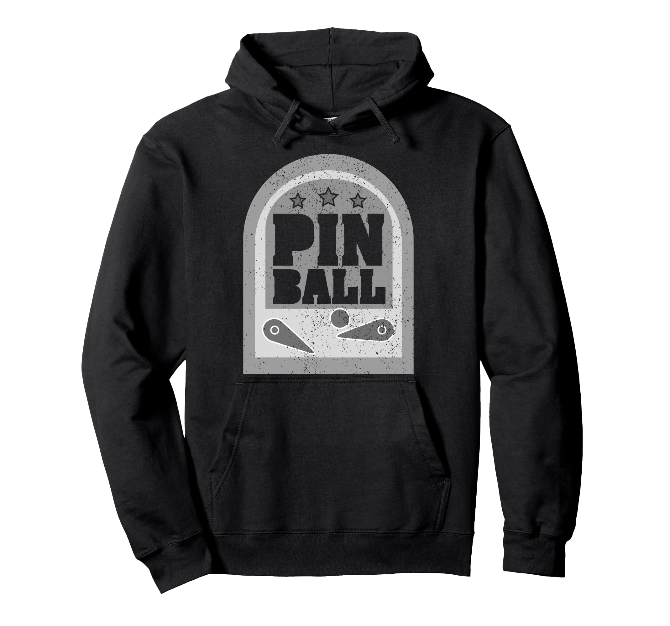 Pinball Funny Pinballer Machine Hoodie - Casual Everyday Wear Men Women - T-Shirt, Sweatshirt, Hoodie