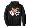 Soccer Baseball Heart Funny Soccer Hoodie - Minimalist Print Unisex - T-Shirt, Sweatshirt, Hoodie