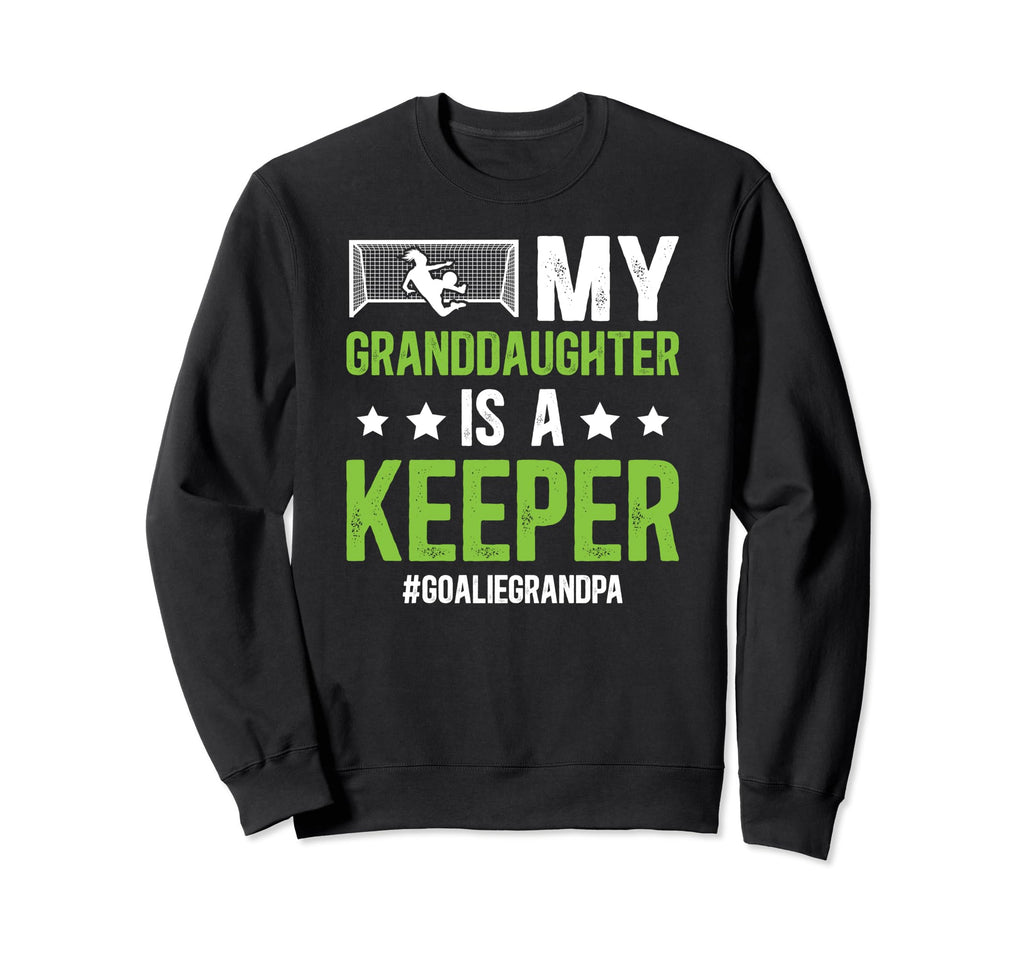 Soccer Goalie Grandpa Proud Soccer Sweatshirt - Trendy Graphic for Adults - T-Shirt, Sweatshirt, Hoodie