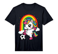 Unicorn Playing Soccer Performance T-Shirt - Custom Art Print for Adults - T-Shirt, Sweatshirt, Hoodie