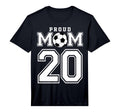 Number 20 Custom Proud Soccer T-Shirt - Fun Novelty Design Men Women - T-Shirt, Sweatshirt, Hoodie