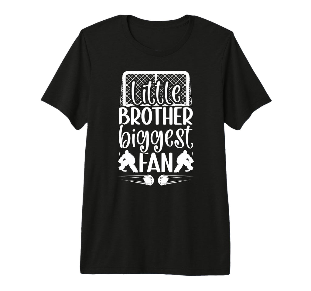 Little Brother Hockey Goalie T-Shirt - Aesthetic Graphic for Adults - T-Shirt, Sweatshirt, Hoodie