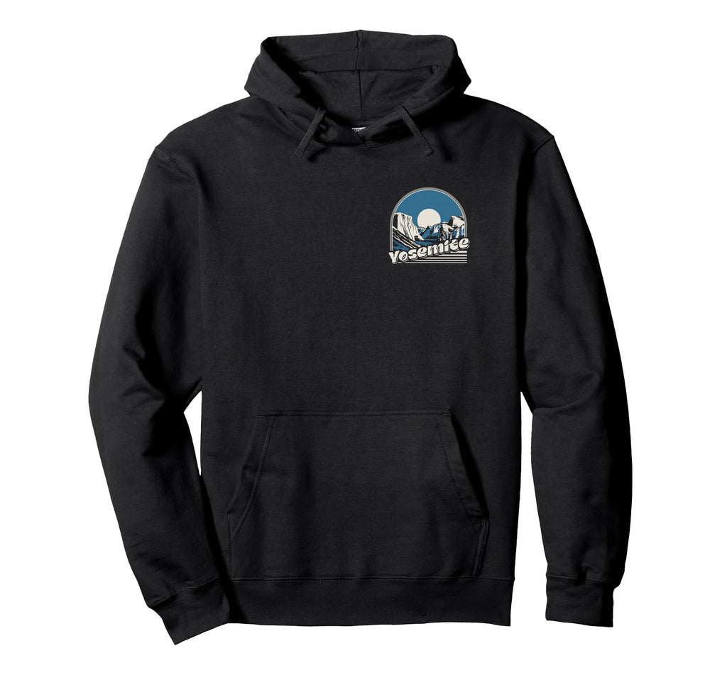 Yosemite National Park Front And Back Hoodie - Unique Graphic Men Women - T-Shirt, Sweatshirt, Hoodie
