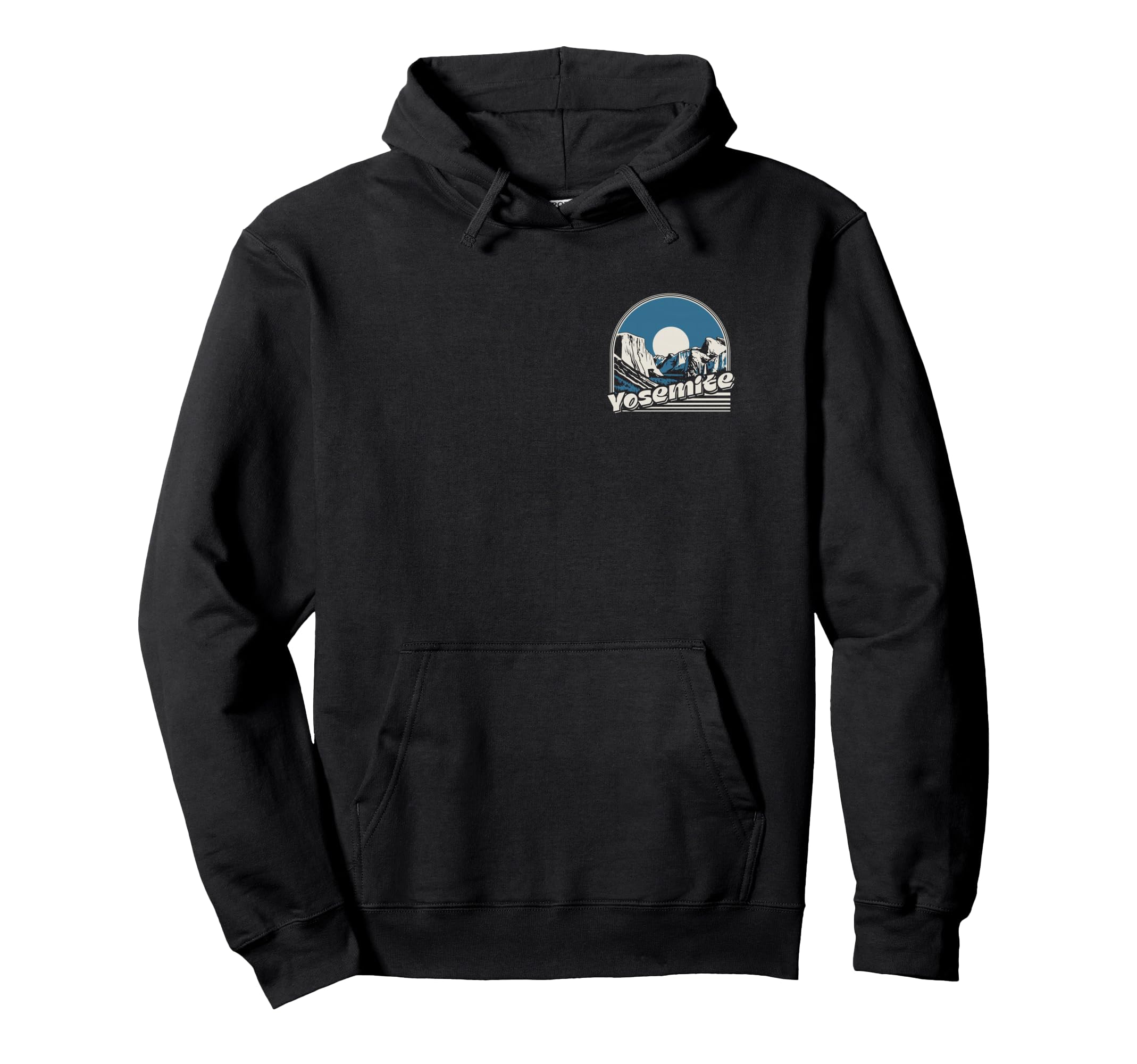 Yosemite National Park Front And Back Hoodie - Unique Graphic Men Women - T-Shirt, Sweatshirt, Hoodie
