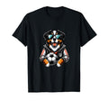 Bernese Mountain Dog Soccer Ball T-Shirt - Custom Art Print Men Women - T-Shirt, Sweatshirt, Hoodie