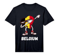Belgium Heart Dance Belgium Flag T-Shirt - Minimalist Print for Adults - T-Shirt, Sweatshirt, Hoodie