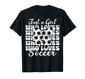Just Who Loves Soccer Coquette Bow T-Shirt - Unique Graphic Men Women - T-Shirt, Sweatshirt, Hoodie
