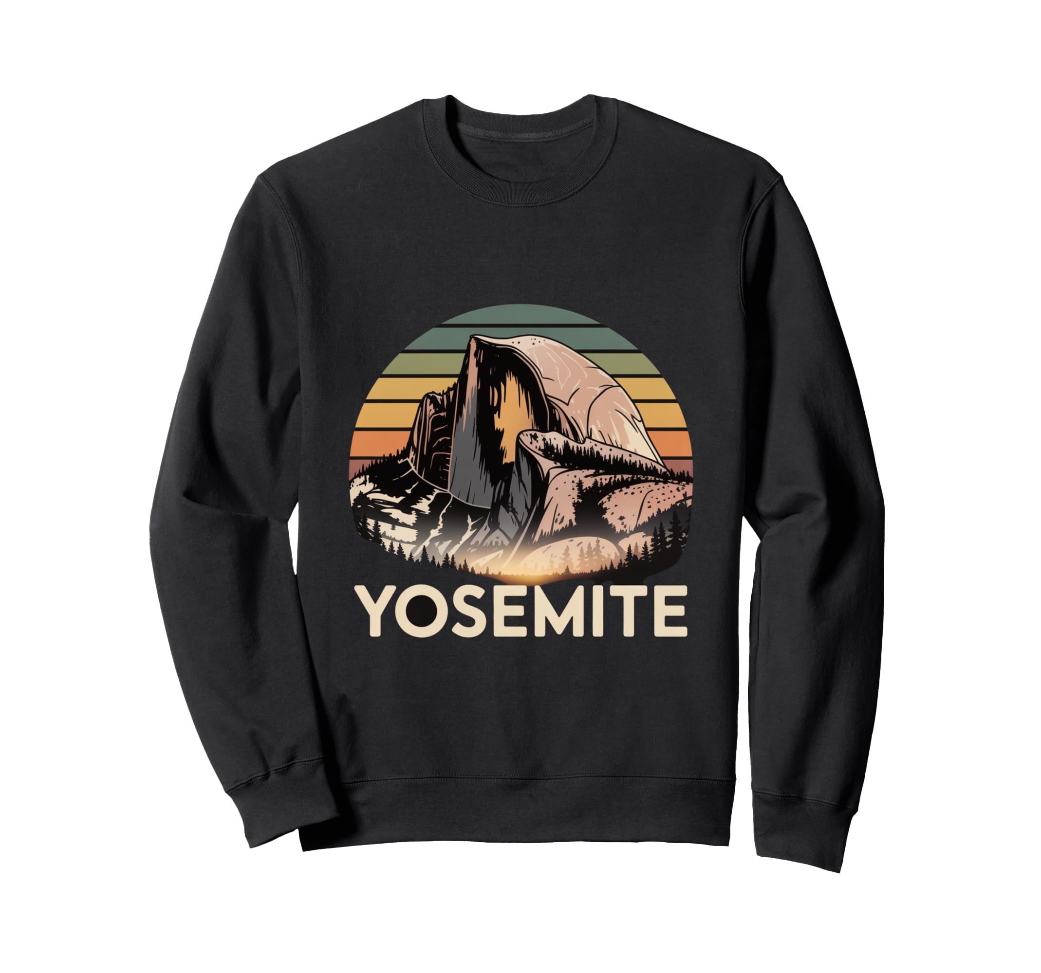 Yosemite Sunset National Park Sweatshirt - Novelty Apparel for Adults - T-Shirt, Sweatshirt, Hoodie