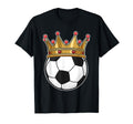 Soccer Crown T-Shirt - Minimalist Print Men Women - T-Shirt, Sweatshirt, Hoodie