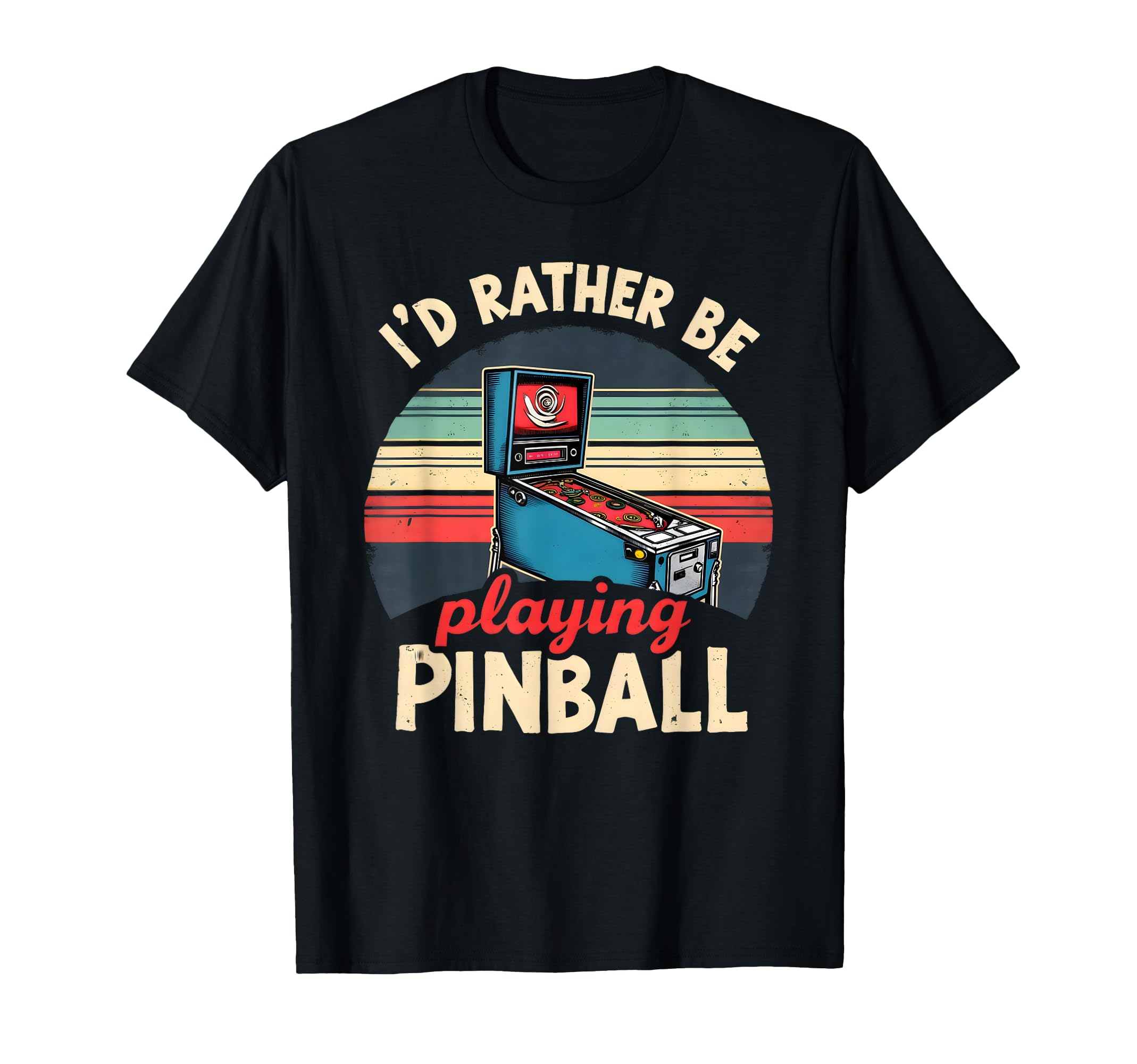 Arcade Game Pinball Machines Lover T-Shirt - Fun Novelty Design for Adults - T-Shirt, Sweatshirt, Hoodie