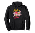 Roller Skate 70S 80S Skating Hoodie - Fun Novelty Design Men Women - T-Shirt, Sweatshirt, Hoodie